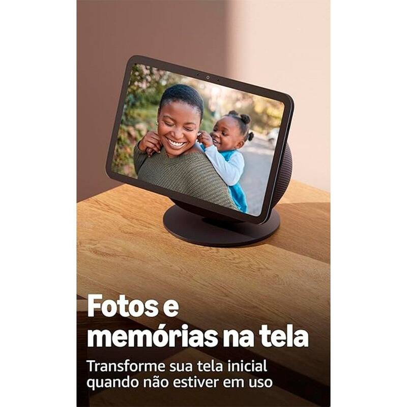 Echo Show 8 Amazon (Geração mais recente), Grafite - B0DYC2GV1Z